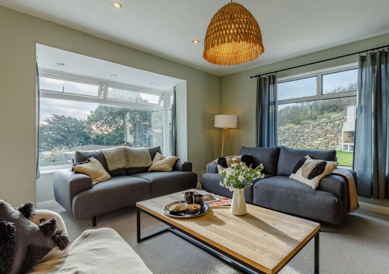 Villa Dene Court Mawgan Porth Exterior foto